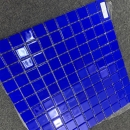 MOSAIC THỦY TINH 25X25 1 MÀU XANH